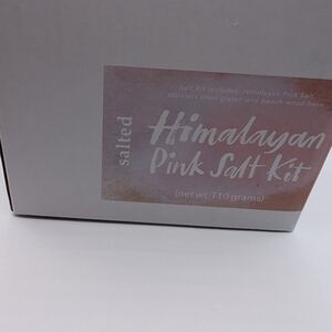 New! Himalayan Pink Salt Kit
